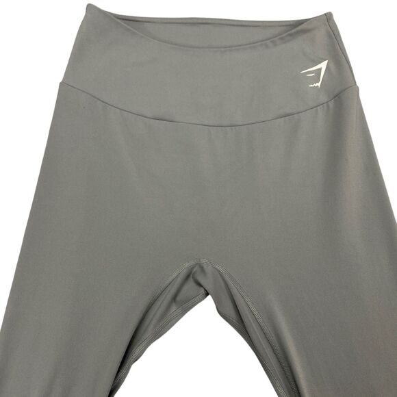 Gymshark Womens Gray High Waist Pull On Training 27" Leggings Size Large - Picture 10 of 16